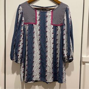 Womens Matilda Jane Moments with you A Quick Getaway Top size M Medium NWT